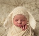 Bonnet en tricot pour enfants avec oreilles 1