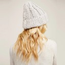 Bonnet en tricot pour femmes J2334 5