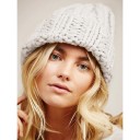 Bonnet en tricot pour femmes J2334 7