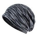 Bonnet en tricot pour homme avec fourrure J2081 8