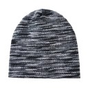 Bonnet en tricot pour homme avec fourrure J2081 2