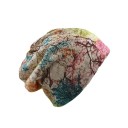 Bonnet et col 2 en 1 pour femmes avec motif J490 8