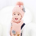 Bonnet et écharpe d'hiver pour enfants A205 6