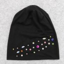 Bonnet féminin avec strass 5