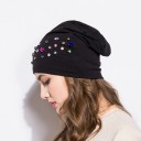 Bonnet féminin avec strass 2