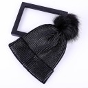 Bonnet féminin métallisé 3