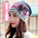 Bonnet Femme avec Imprimé Forestier J492 5