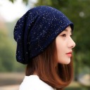 Bonnet femme avec paillettes 3