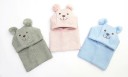 Bonnet pour enfant avec écharpe en forme d'ours J1853 6