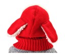 Bonnet pour enfant avec écharpe en forme de chien J856 2