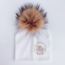 Bonnet pour enfant avec pompon Nicole 2