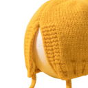 Bonnet pour enfant en crochet Koloušek 46-50 cm 6-36 mois Avec lien sous le cou Bonnet d'hiver pour bébé 2