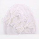 Bonnet pour enfants avec nœuds 12