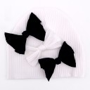 Bonnet pour enfants avec nœuds 14