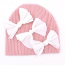 Bonnet pour enfants avec nœuds 19