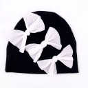 Bonnet pour enfants avec nœuds 23