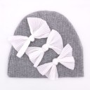 Bonnet pour enfants avec nœuds 5
