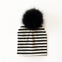 Bonnet pour enfants avec pompon en fourrure Stacey 18