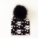 Bonnet pour enfants avec pompon en fourrure Stacey 7