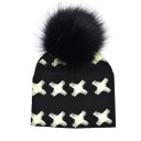 Bonnet pour enfants avec pompon en fourrure Stacey 10