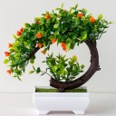 Bonsai artificial em vaso 8