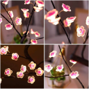 Bonsai LED 50 cm Lampă decorativă de masă 35 LED-uri Lampă reîncărcabilă USB sau baterie Lampă de noapte Decorațiune interioară 3