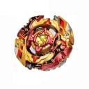 Boor tops van plastic en metaal voor gevechten van draaiende tops Diameter ca. 5,5 cm Gevarieerde vorm met uitsteeksels die op vleugels of vlammen 15