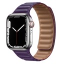 Bőr szíj Apple Watchhoz 42mm / 44mm / 45mm 9