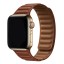 Bőr szíj Apple Watchhoz 42mm / 44mm / 45mm 10