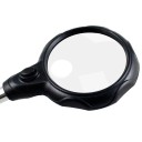 Bordsförstoringsglas med ljus 3,5x 12x Lödförstoringshållare Klämma Hållare PCB-förstoringsglas LED-förstoringsverktyg 8