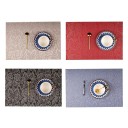 Bordstablett med rosornament 4 st 1