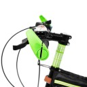 Børne mountainbike 7 gear 85×135 cm kulstofstål og aluminiumlegering justerbart sæde 63–76 cm til terrænkørsel 18