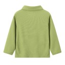 Børne polo t-shirt med krave og knapper Polyester t-shirt med lange ærmer Ensfarvet sportst-shirt til drenge og piger 8 Børne polo t-shirt med krave og knapper Polyester t-shirt med lange ærmer Ensfarvet sportst-shirt til drenge og piger 8