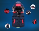 Børne quiltet vest A3066 2