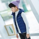 Børne quiltet vest L1838 3