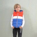 Børne quiltet vest L2052 2