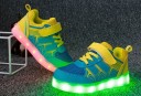 Børne selvlysende sneakers A356 2