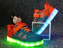 Børne selvlysende sneakers A356 5