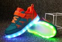 Børne selvlysende sneakers A356 6