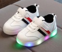 Børne selvlysende sneakers A363 5