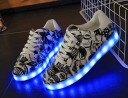 Børne selvlysende sneakers A364 1