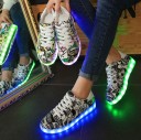 Børne selvlysende sneakers A364 4