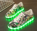 Børne selvlysende sneakers A364 6
