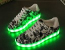 Børne selvlysende sneakers A364 8