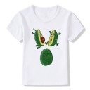 Børne t-shirt med avocado 17