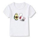 Børne t-shirt med avocado 13
