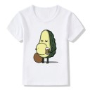 Børne t-shirt med avocado 2