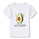 Børne t-shirt med avocado 8