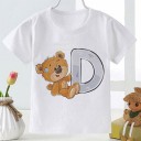 Børne-T-shirt med bogstav 5