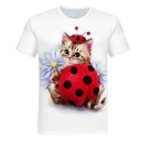 Børne-T-shirt med dyr B1414 12